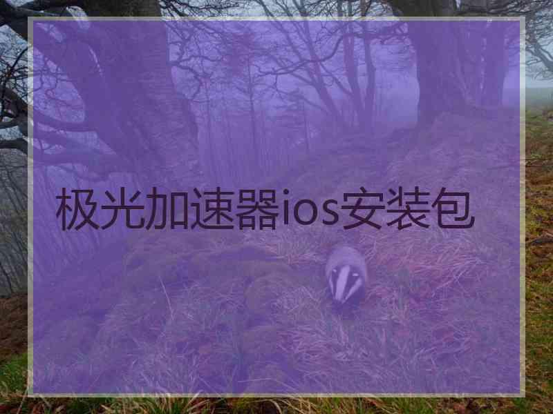 极光加速器ios安装包