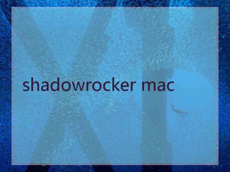 shadowrocker mac