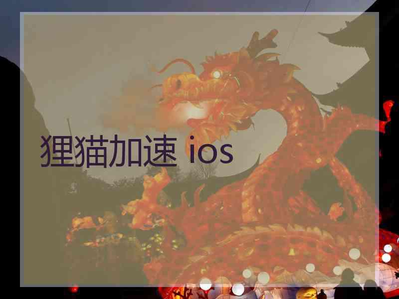 狸猫加速 ios