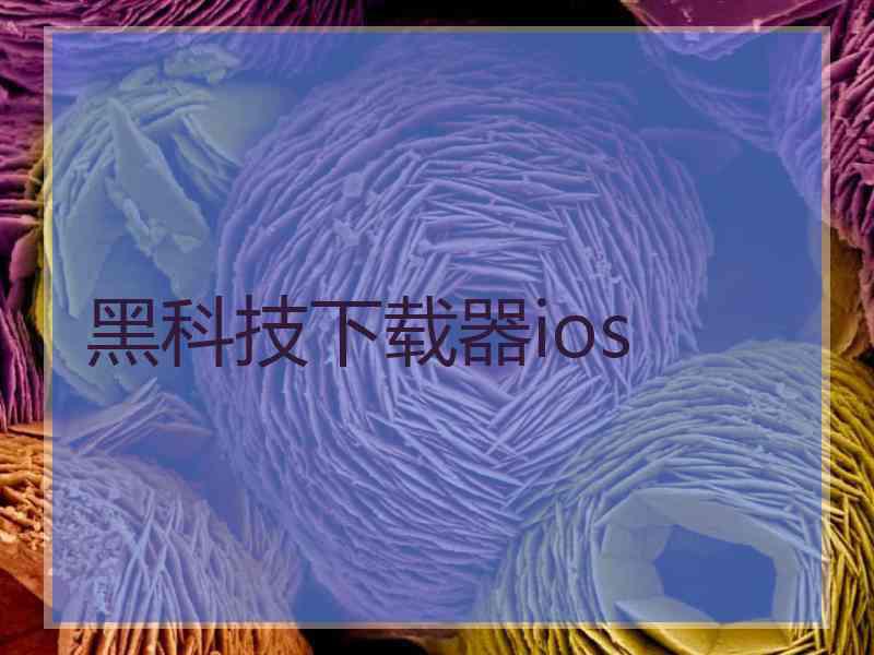 黑科技下载器ios