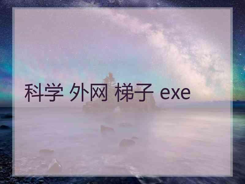 科学 外网 梯子 exe