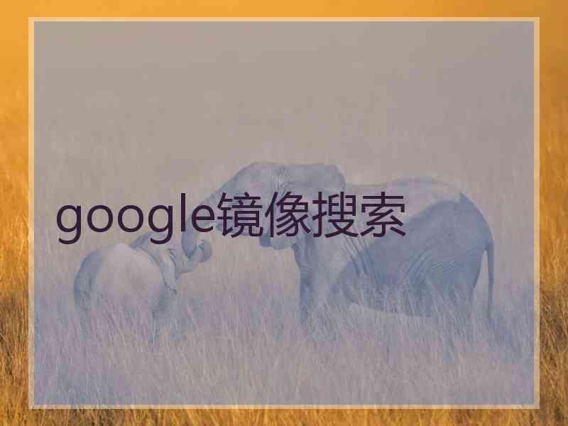 google镜像搜索