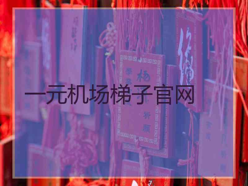 一元机场梯子官网