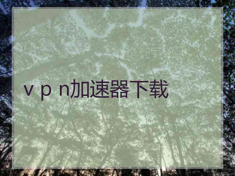 v p n加速器下载