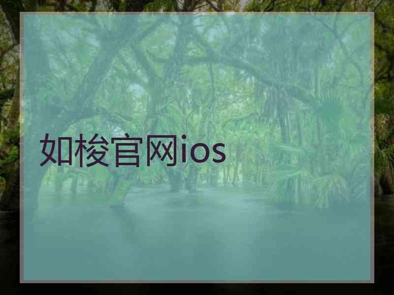 如梭官网ios