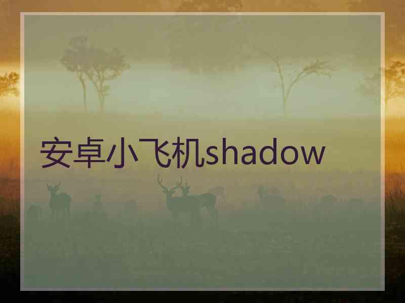 安卓小飞机shadow